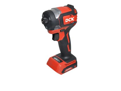 DCK Akumulátorový bezuhlíkový rázový uťahovák 1/4" 208 Nm 20 V (bez akumulátora a nabíjačky)