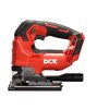 DCK Akumulátorová bezuhlíková priamočiara píla 20 V (bez akumulátora a nabíjačky)