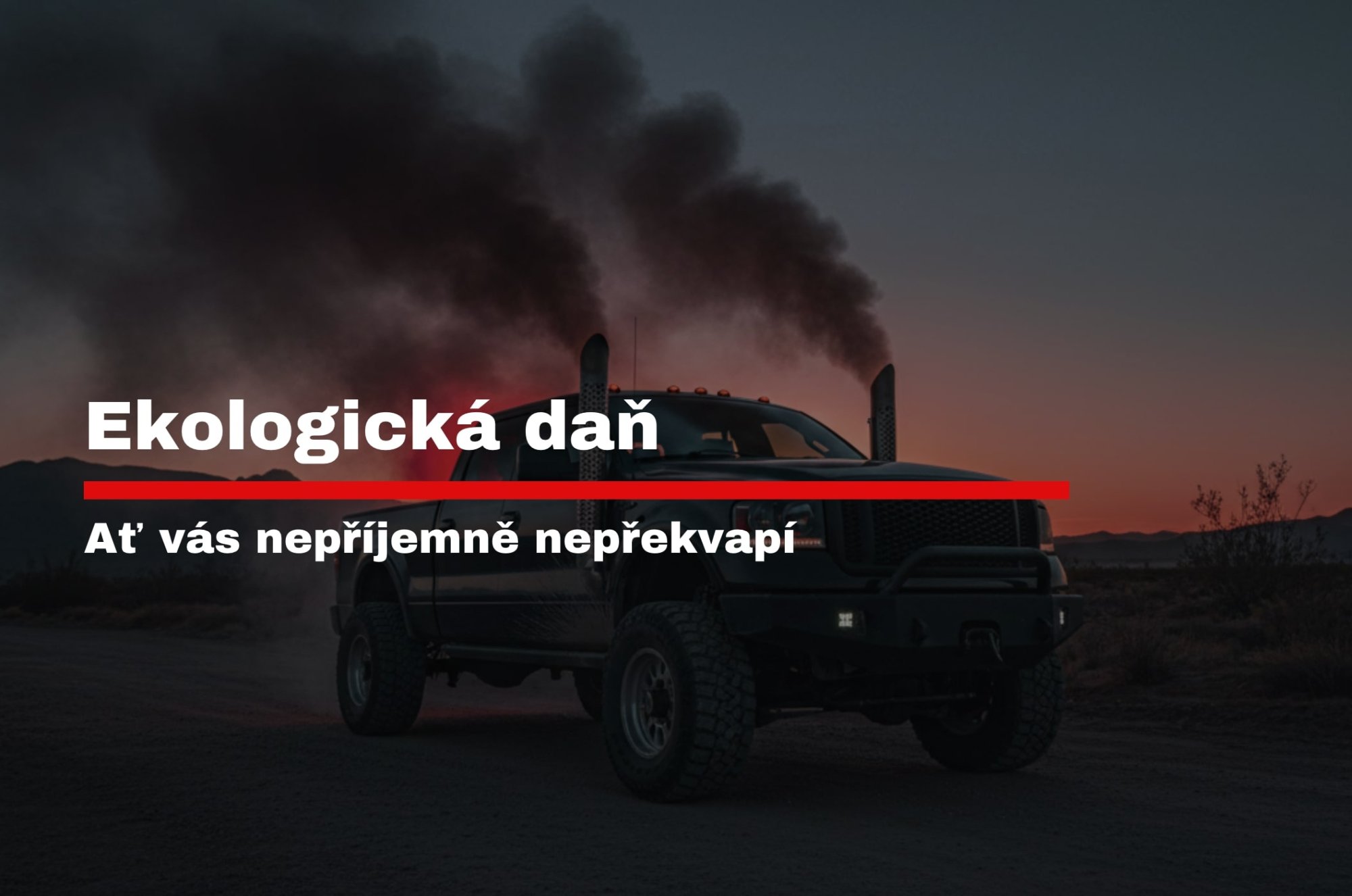 Ekologická daň: Přehled + tabulka