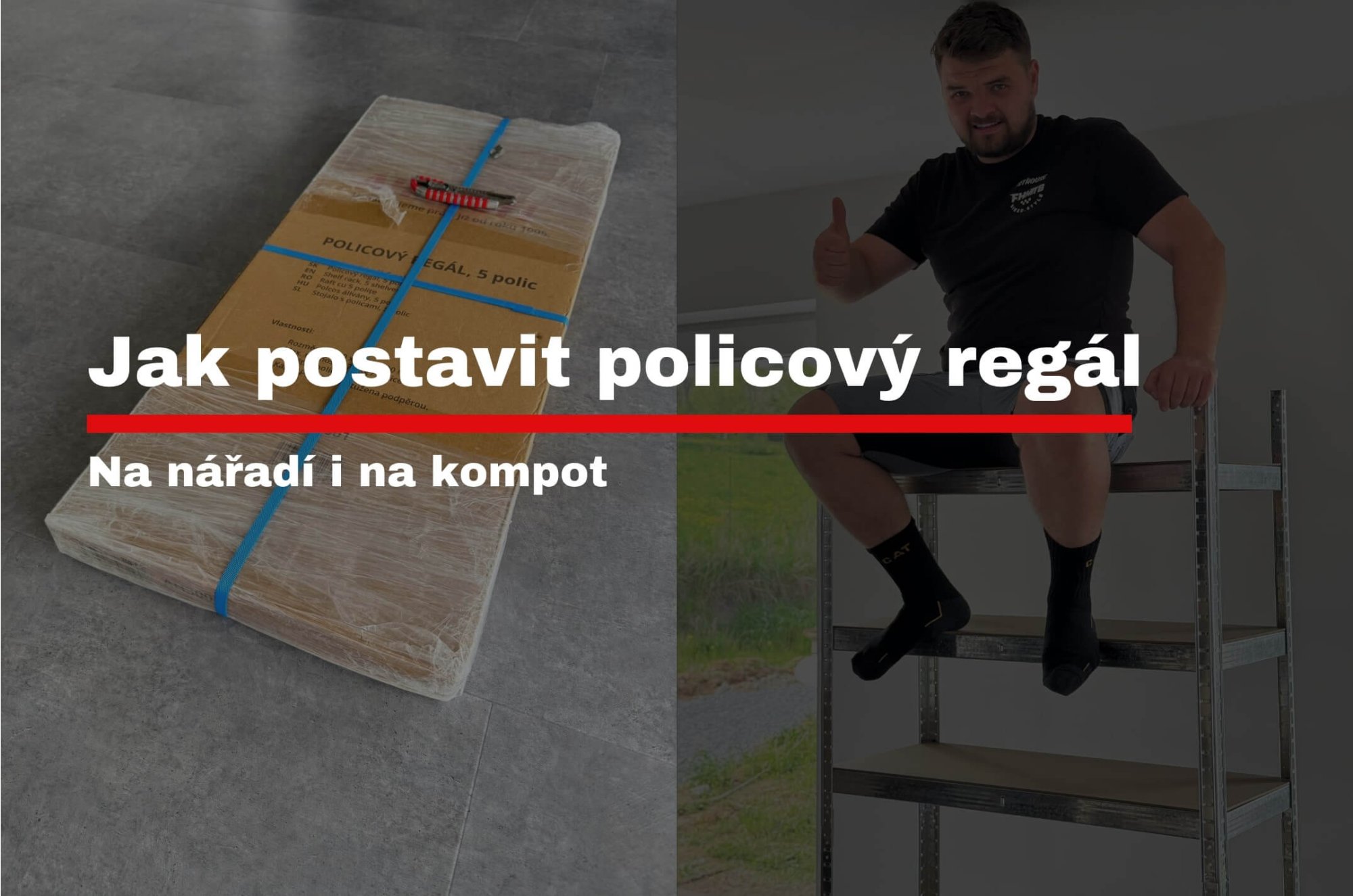 Jak postavit policový regál pod 10 minut
