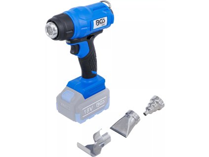 Aku horkovzdušná pistole, 18 V, bez akumulátoru, BGS 7372