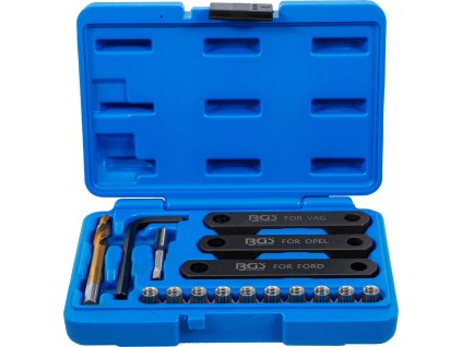 Sada pro opravu závitů brzd, M9 x 1,25, 16dílná, BGS 148