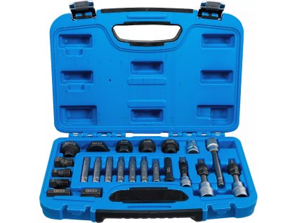 Sada bitů a nástrčných klíčů na alternátor, 23 ks, BGS - B4247