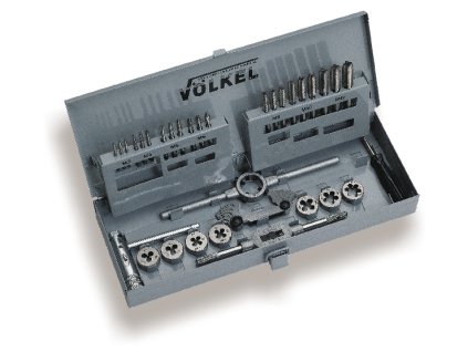 Sada PROFI závitníků a čelistí, M3 - M12, 32 ks - 49501