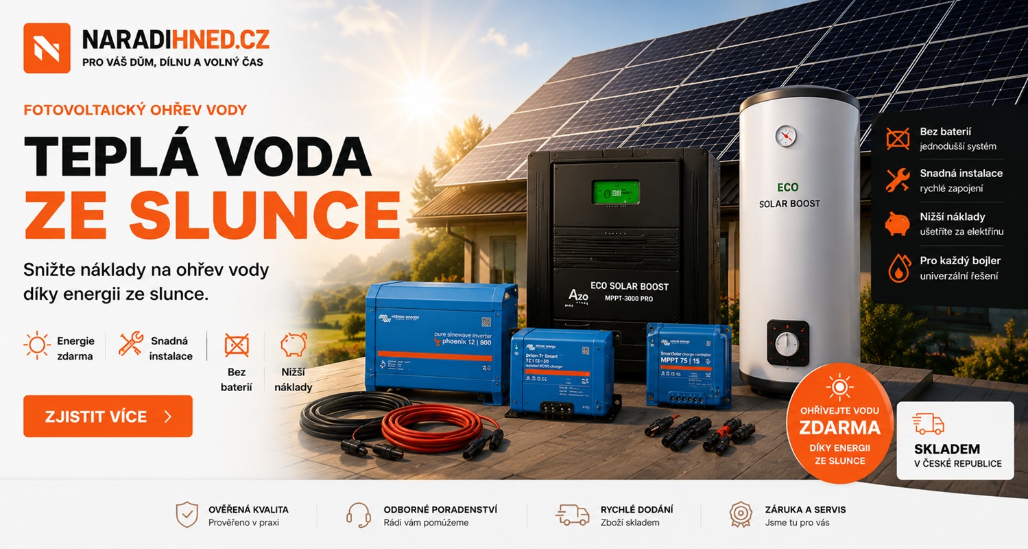 Fotovoltaický ohřev vody – ECO Solar Boost EVO