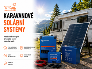 Karavanové solární systém
