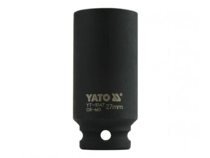 Nástavec 1/2" rázový šestihranný hluboký 27 mm CrMo