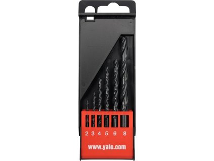 Sada vrtáků na kov 6 ks