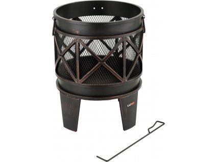 24263 zahradni ohniste ocelove 2v1 42cm