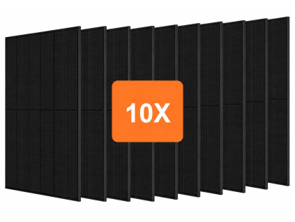 Solární panely JA Solar 375 Wp Half-Cell sada 10 ks 3,75 kWp