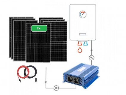 69270 zestaw do grzania wody w bojlerach 8x280w p mppt solar boost 7 x