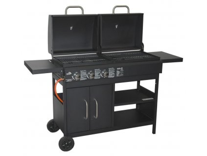 69494 gril couple 2in1 plyn drevene uhli
