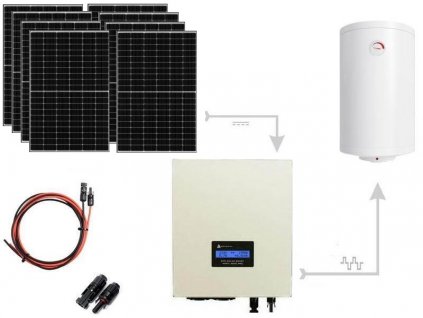 Sada pro ohřev vody v kotli ECO Solar Boost PRO 3000W MPPT