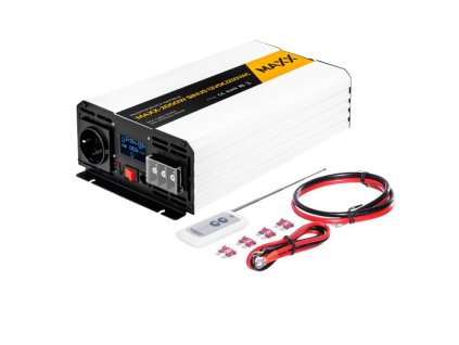 Měnič napětí MAXX 2000W Sinus 12VDC/230VAC [1000W/2000W]_1