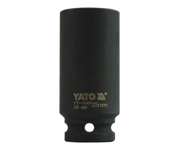Yato Nástavec 1/2" rázový šestihranný hluboký 25 mm CrMo