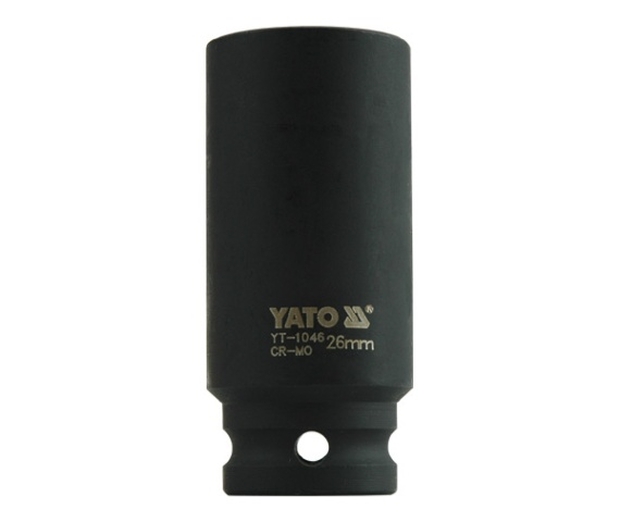 Yato Nástavec 1/2" rázový šestihranný hluboký 26 mm CrMo