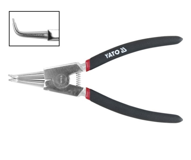 Yato Kleště na ségrovky 200 mm vnější ohnuté CrV