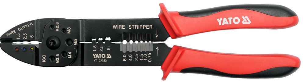 Yato Kleště odizolovací a konektorové univerzální 240 mm