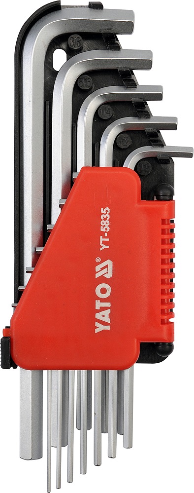 Yato Sada klíčů imbus 12 ks delší palcové