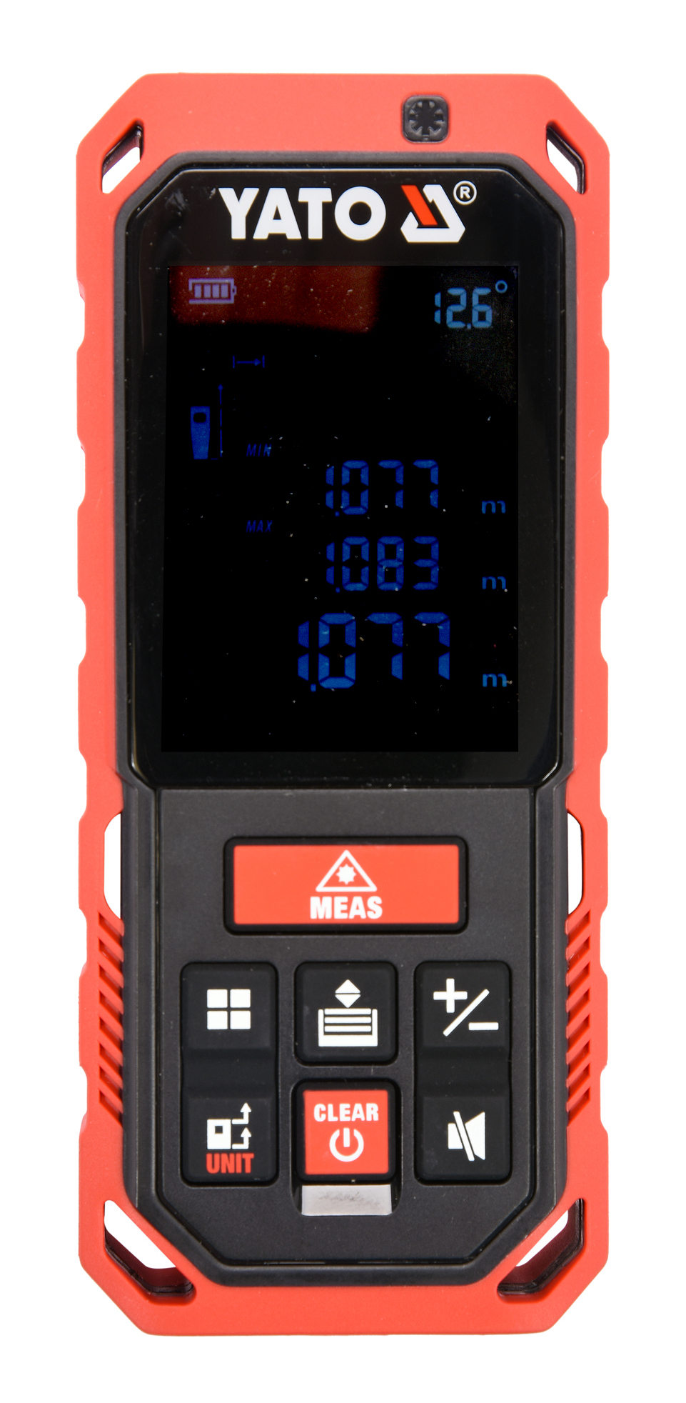 Yato Laserový měřič vzdálenosti 0.2-40M, 10 režimů