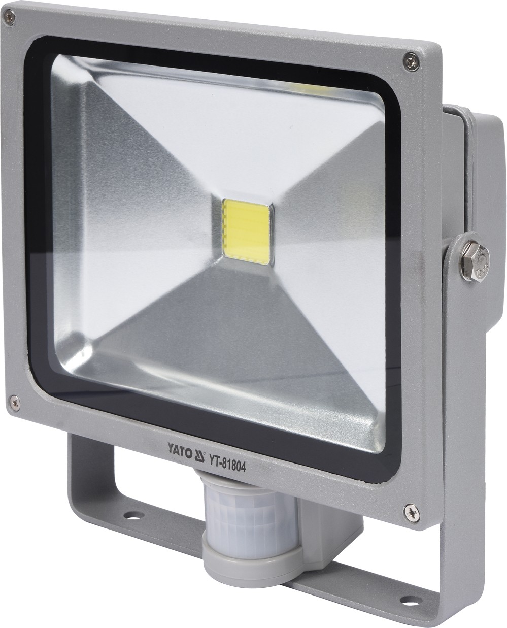Yato Reflektor s vysoce svítivou COB LED, 30W, 2100lm, IP44, pohyb. senzor
