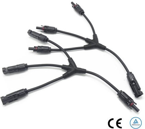 Victron Energy B. V. Slučovací konektory 1x3 MC4 s kabelem – pár