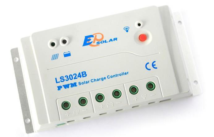 Fotografie PWM solární regulátor EPsolar 30A 12/24V série LS