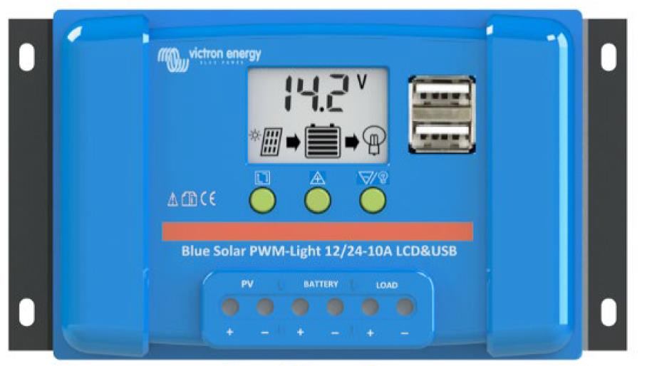 PWM solární regulátor Victron Energy BlueSolar-LCD&USB 30A