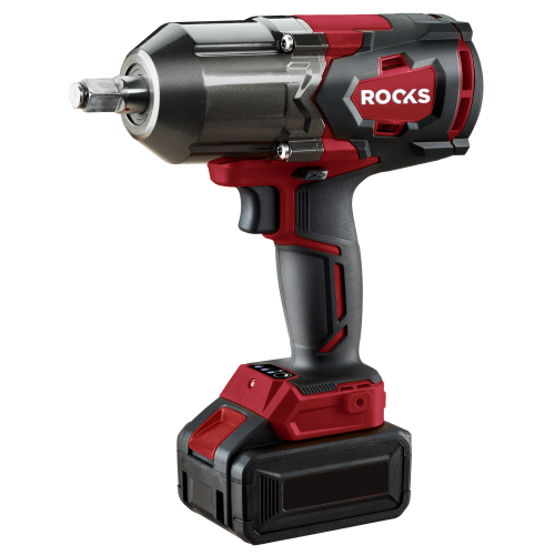 ROOKS Klíč rázový akumulátorovy 1/2 1200 nm, 18v aq-one, 4 ah s nabíječkou a jednou baterií