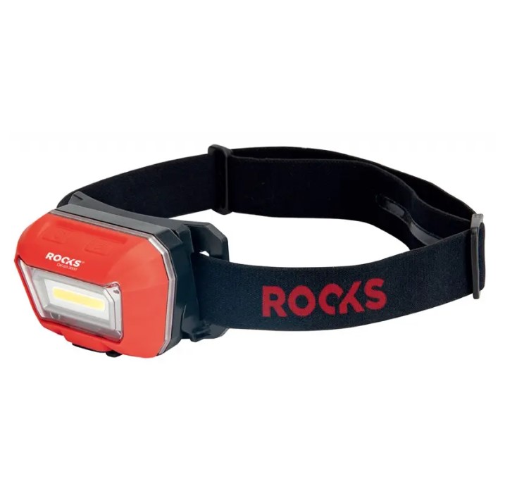 ROOKS LED Čelovka S Pohybovým Senzorem 300 Lm