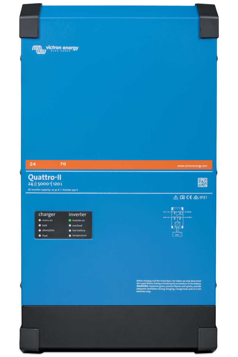 Victron Energy B. V. Měnič/nabíječ Victron Energy Quattro-II 24/5000/120-50/50 230V