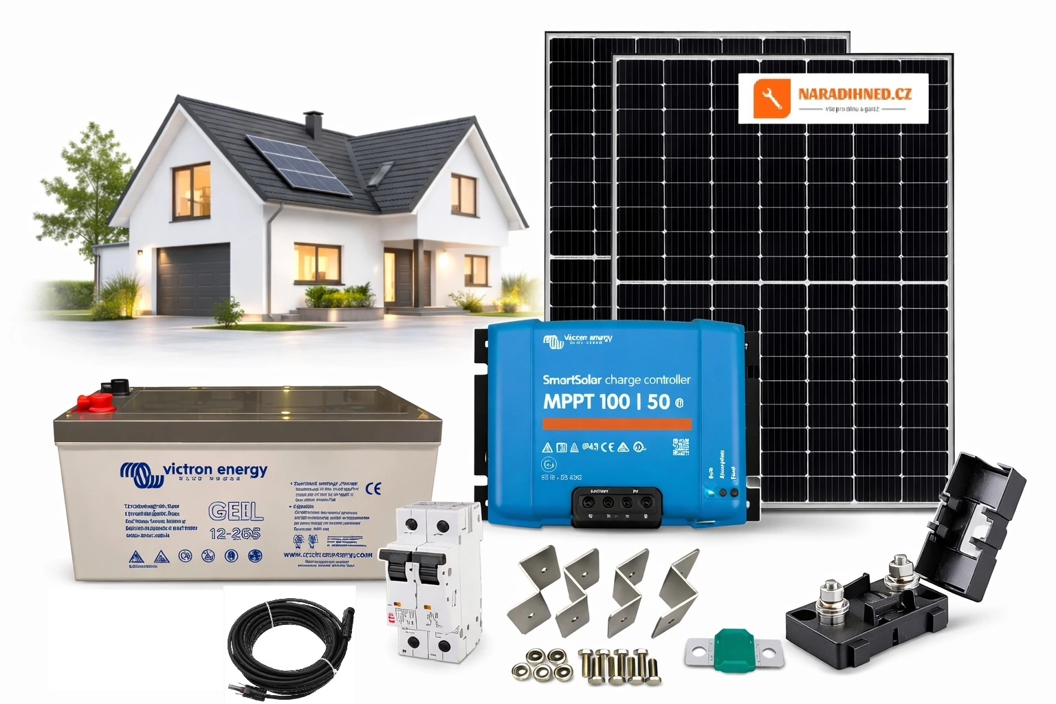 Ostrovní solární systém 770Wp Victron Energy