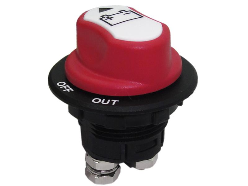 Tec-Solar Odpojovač baterie 100A, 32V, neodnímatelná klička