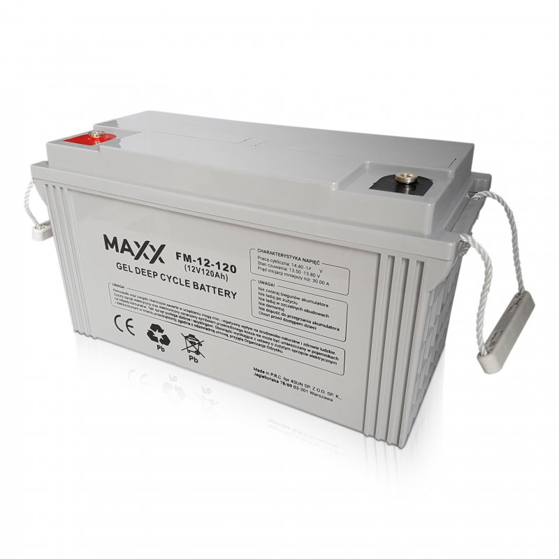 MAXX Gelová baterie 12-FM-120 120Ah 12V