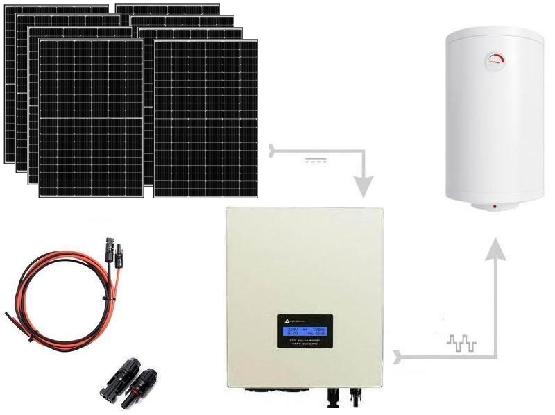 Sada pro ohřev vody v kotli ECO Solar Boost PRO 3000W MPPT