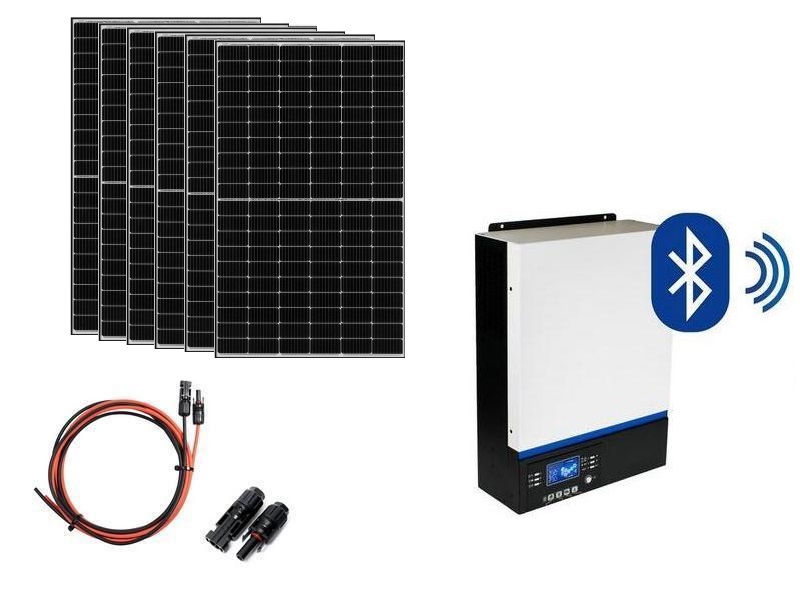 JA Solar Solární hybridní off-grid systém 2300Wp - 24V ESB 3kW