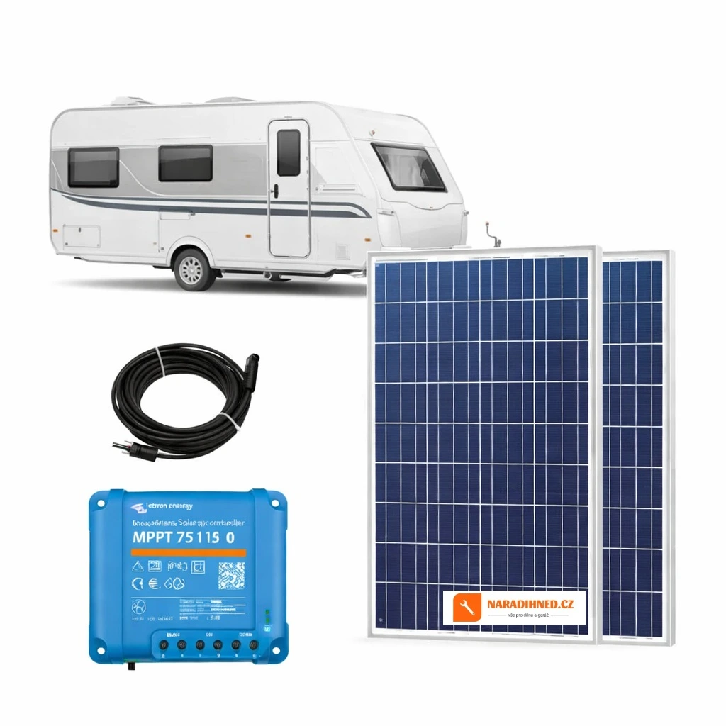 350Wp sestava Victron Energy caravan (MPPT)
