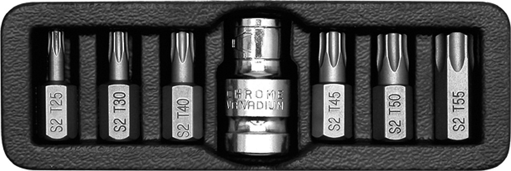 Fotografie Sada bitů 7 ks TORX