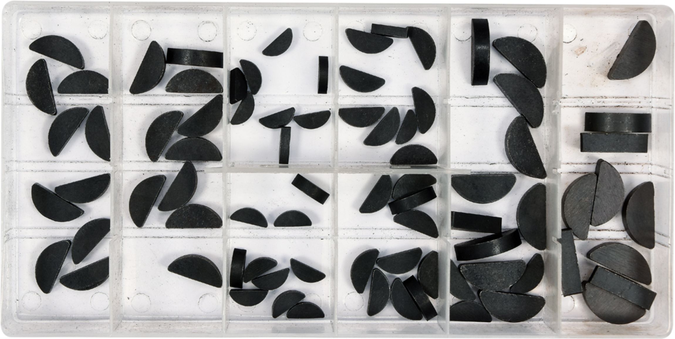 Yato Segmentové (Woodruffovo) pero, sada 80 ks