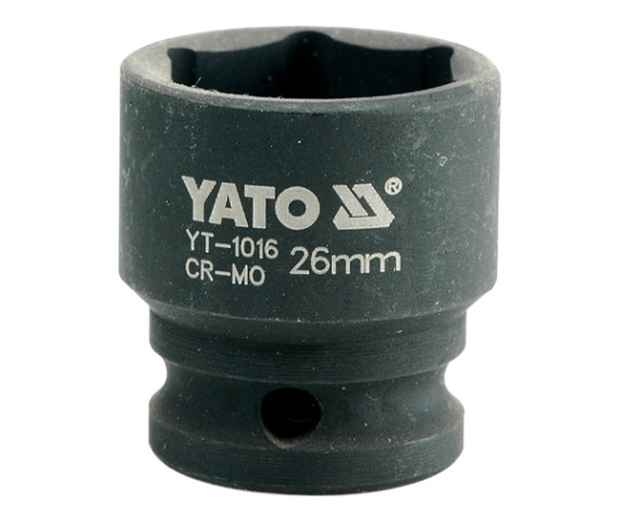 Yato Nástavec 1/2" rázový šestihranný 26 mm CrMo