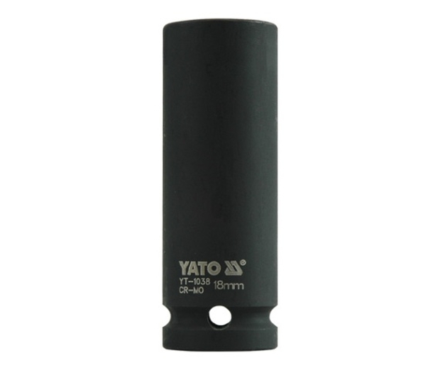 Yato Nástavec 1/2" rázový šestihranný hluboký 18 mm CrMo