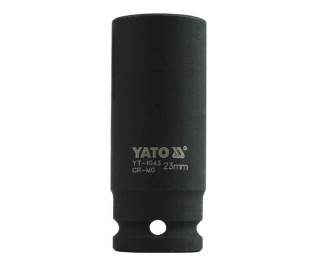 Yato Nástavec 1/2" rázový šestihranný hluboký 23 mm CrMo