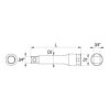 Nástavec 3/4" rázový prodlužovací 330 mm CrMo