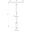 Klíč nástrčný 13 mm s rukojetí typ "T"