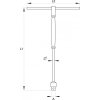 Klíč nástrčný 1/2" (12,7 mm) s rukojetí typ "T"