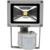 Reflektor s vysoce svítivou COB LED, 10W, 700lm, IP44, pohyb. senzor