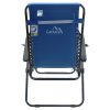 Křeslo kempingové polohovací LIVORNO modré
