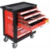 Skříňka dílenská pojízdná s nářadím (185ks) 6 zásuvek