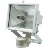 Lampa halogenová 500 W bílá se senzorem