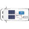 260Wp pro karavan Victron Energy 12V MPPT schéma zapojení